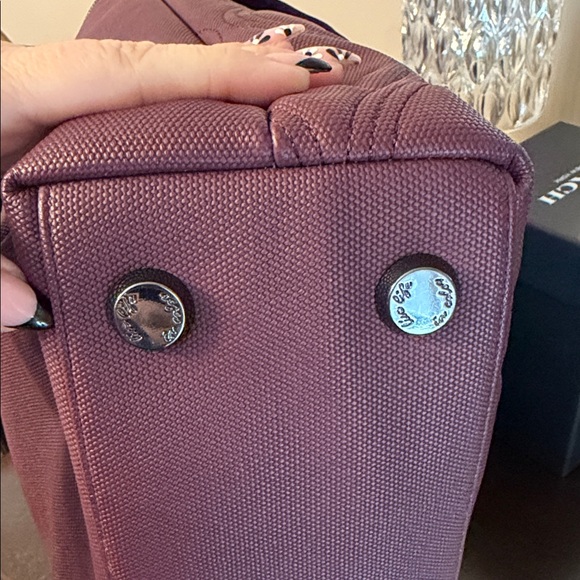 Lug Alto Wine Matte Luxe crossbody Tote Bag - Picture 9 of 10